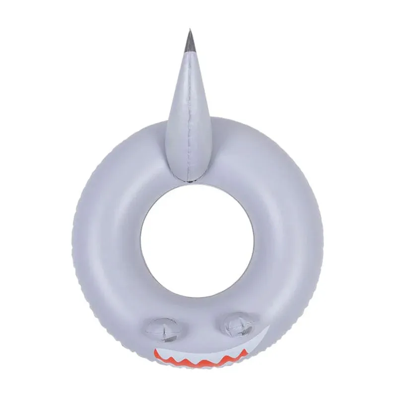 Bouée gonflable Requin Gris Ø55cm - 3+-1