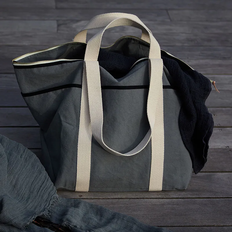 Sac week-end Coton BIO Guy Bag - Deep Forest-2