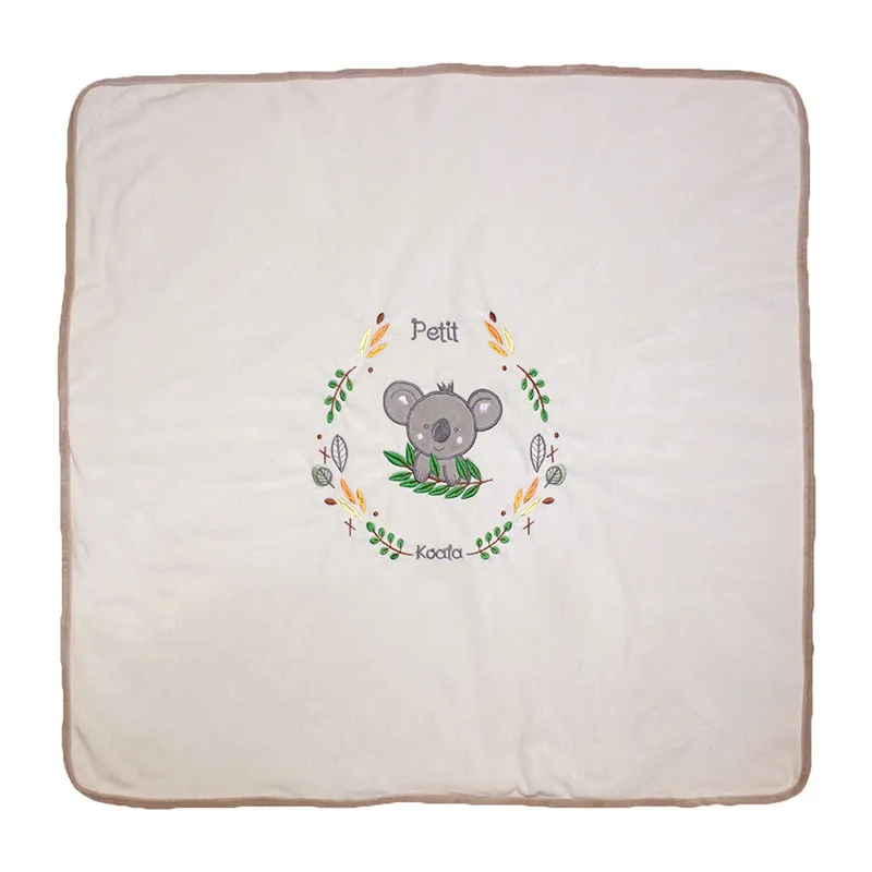 Couverture Naissance Petit Koala - 80x80cm-0