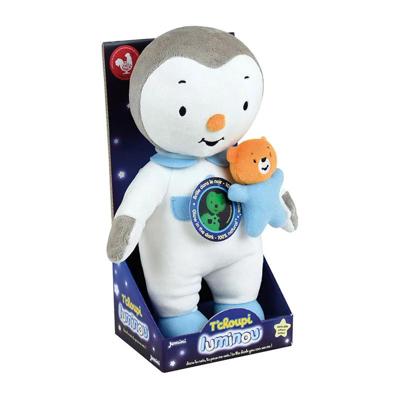 Peluche lumineuse 25cm Luminou T'Choupi - 0m+-5