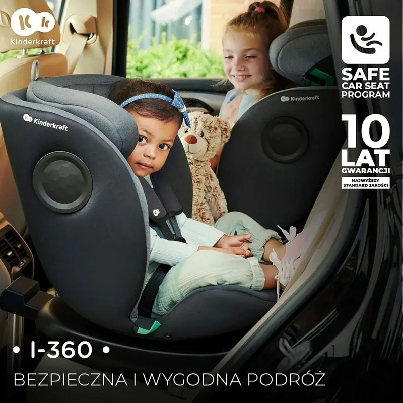 Siège-auto pivotant I-360 i-Size/Isofix 40-150 cm - Grey-26