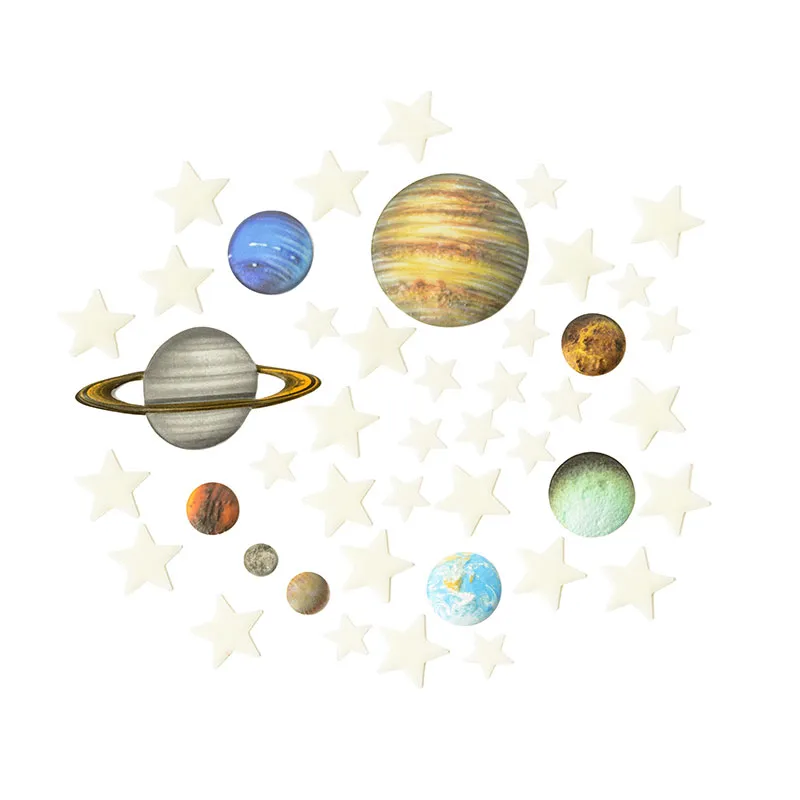 Coffret planètes et étoiles phosphorescentes - 5+-0