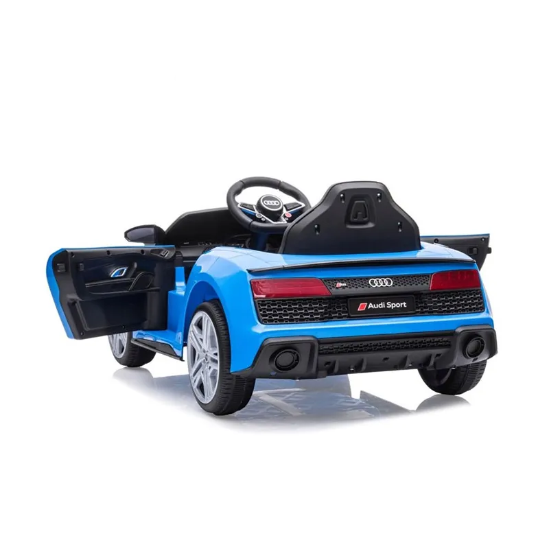 Voiture à batterie Audi R8 Spyder Bleu  - 36m+-7