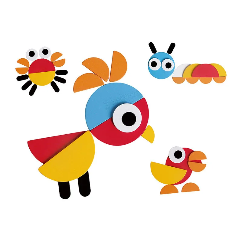 Puzzle Tangram Animaux - 36m+-0
