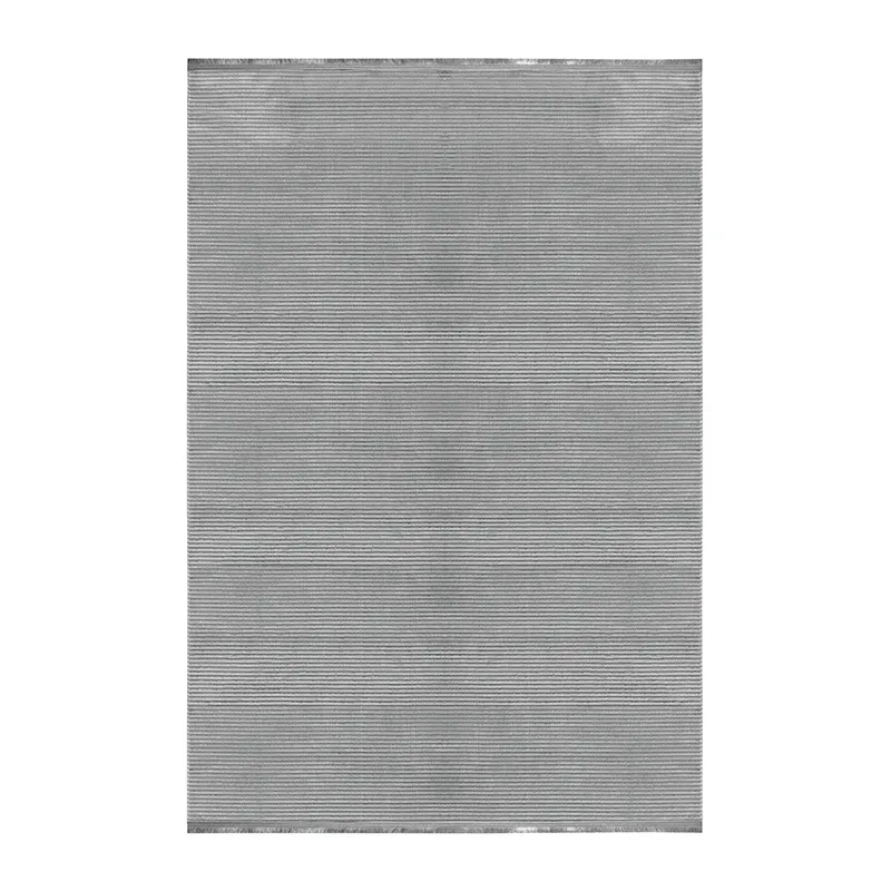 Tapis Style effet rayé Gris - Plusieurs dim. dispos-0