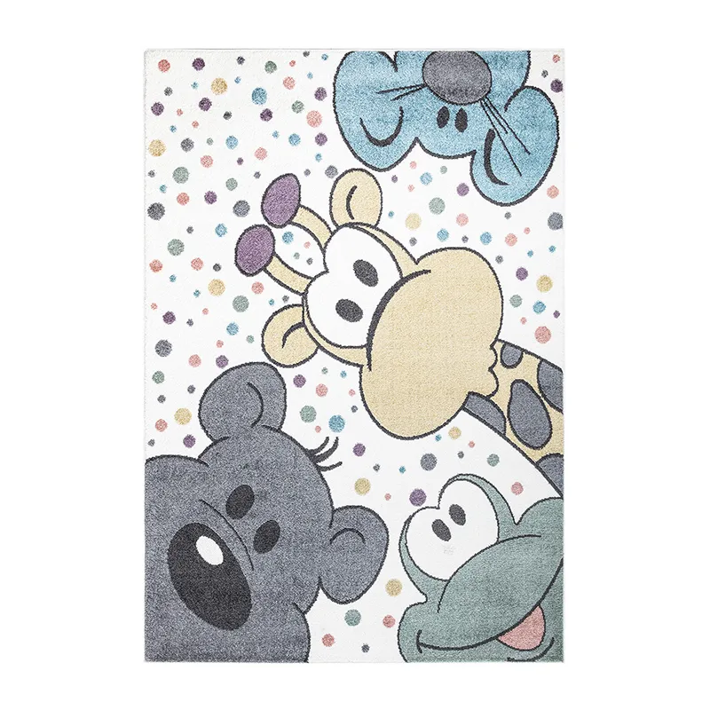 Tapis Anime têtes animaux Multico. - Plusieurs dim. dispos-1