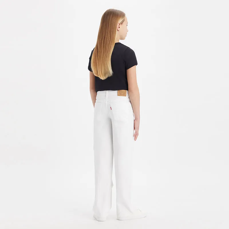 Jean Wide Leg - Blanc-4