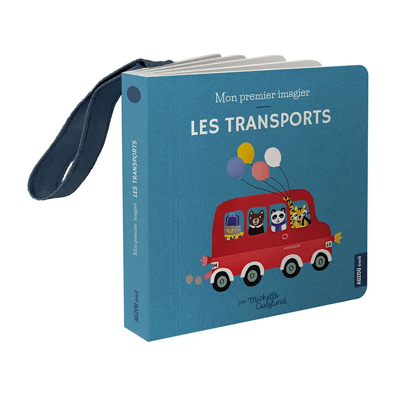 Mon 1er imagier accroche-poussette Les transports - 24m+-0