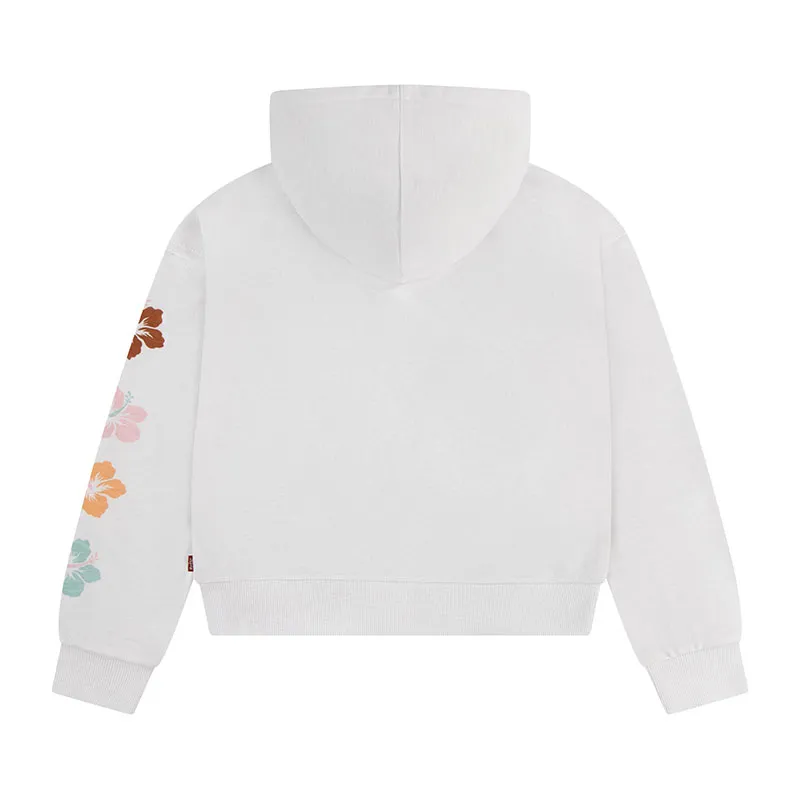 Hoodie Levis Hibiscus Junior - Bright white-2