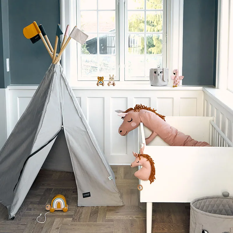 Tipi de jeu Coton BIO Gris - 36m+-2