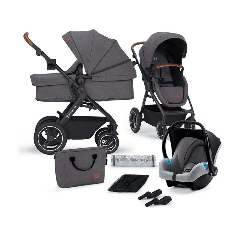 Poussette 3en1 B-Tour Mink Pro Dark Grey - 0m+-1