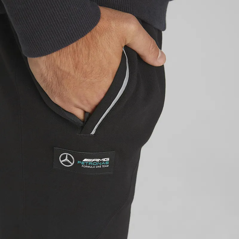 Jogging Homme Slim Fit Mercedes AMG Petronas F1 Puma - Noir-4