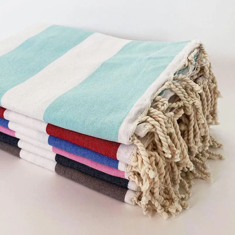 Fouta Transat Orange - 100x200cm-2
