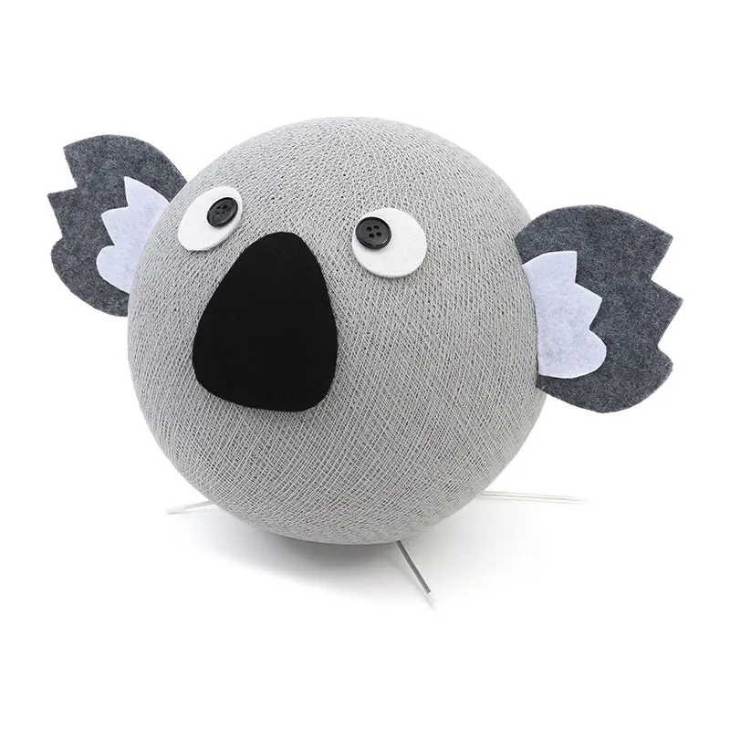 Lampe de chevet Koala Gris-0
