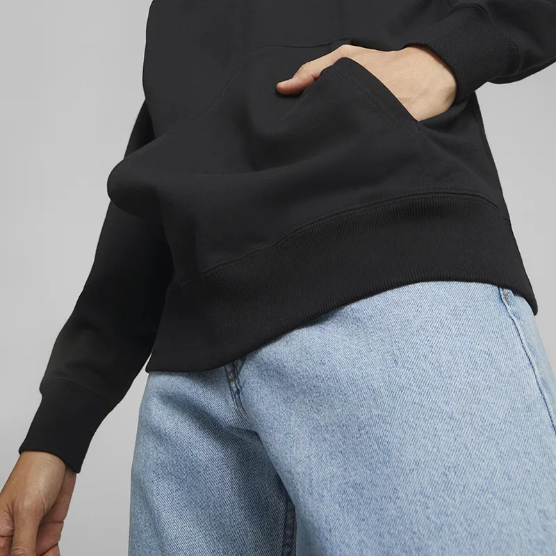 Sweat à capuche Homme Classics Relaxed Puma - Noir-4