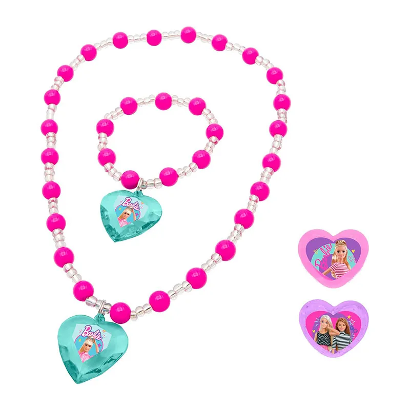 Parure de bijou Barbie 4pcs  - 3+-0