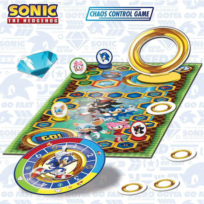 Jeu de plateau Chaos Control Game Sonic - 6+-2