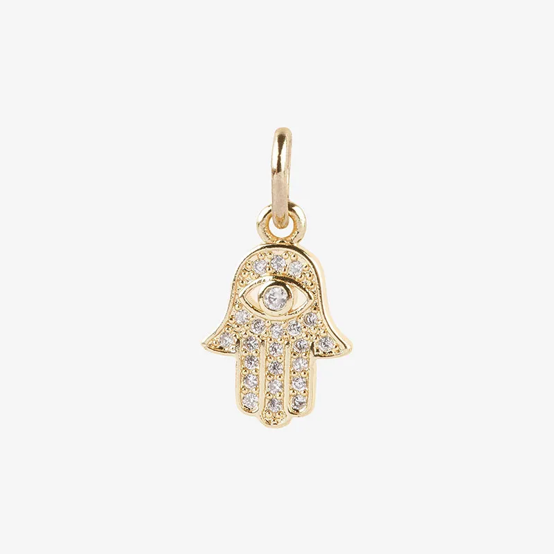 Charm Main de Fatma - Plaqué Or-0