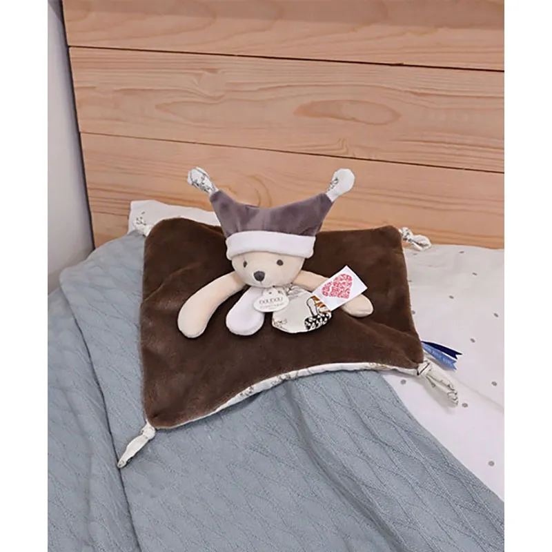 Doudou Ours Histoires Marron - 7x22x25cm-2
