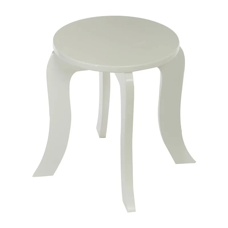 Coiffeuse & Tabouret Blanc - 92x50,5cm-3