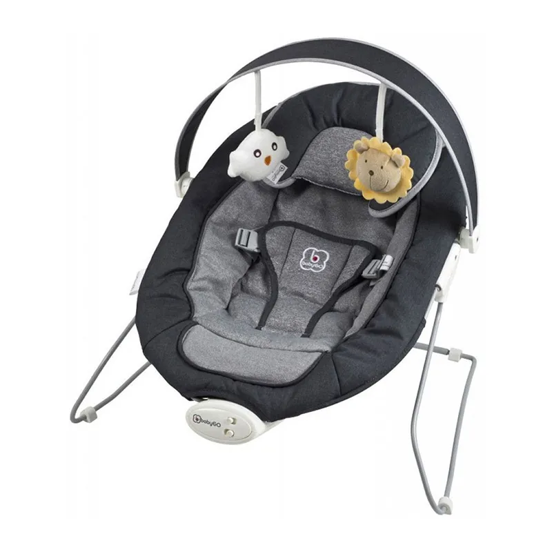 Transat balancelle vibrante Cosy Anthracite - 0m+-1