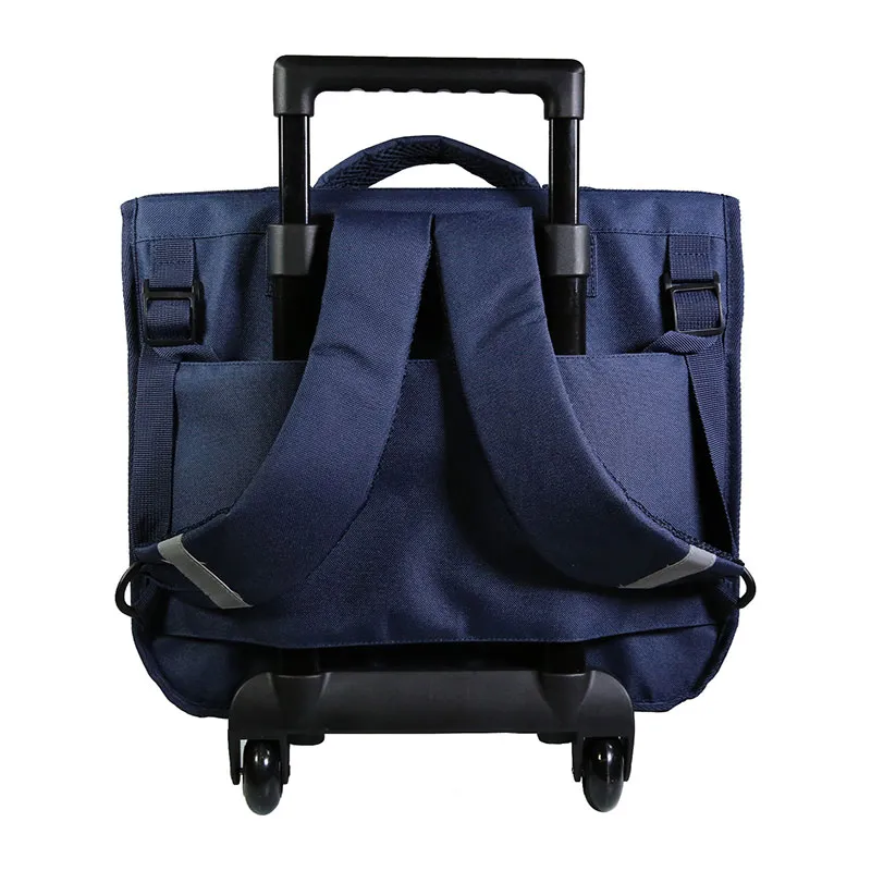 Cartable à roulettes Star Wars Bleu - 38x34cm-3