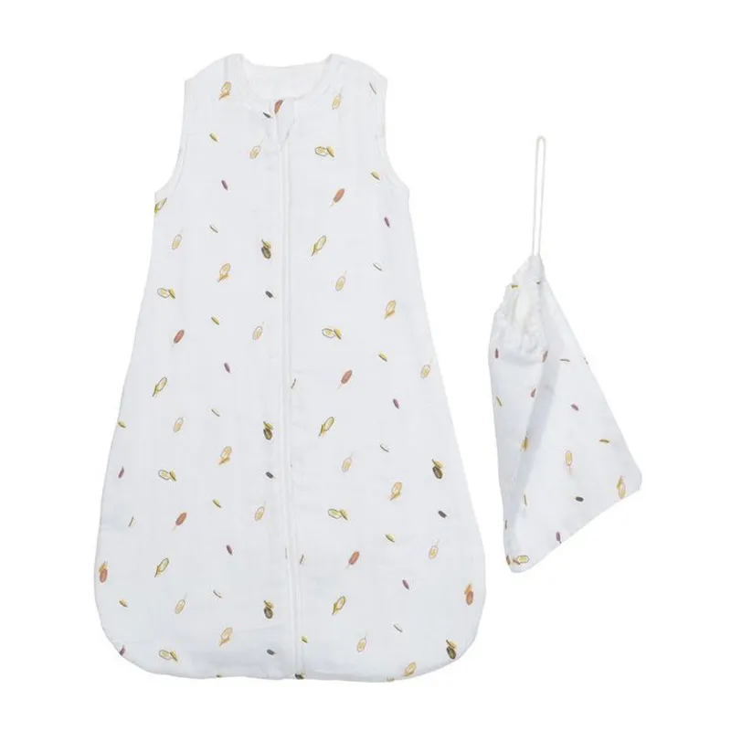 Gigoteuse Coton Bio Timouki Blanc/Beige - TOG.1-0