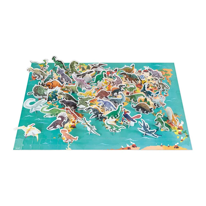 Puzzle 200pcs Dinosaures - 6+-1