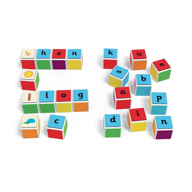 Jeu d'apprentissage magnét. Word Building 175pcs - 3+-3