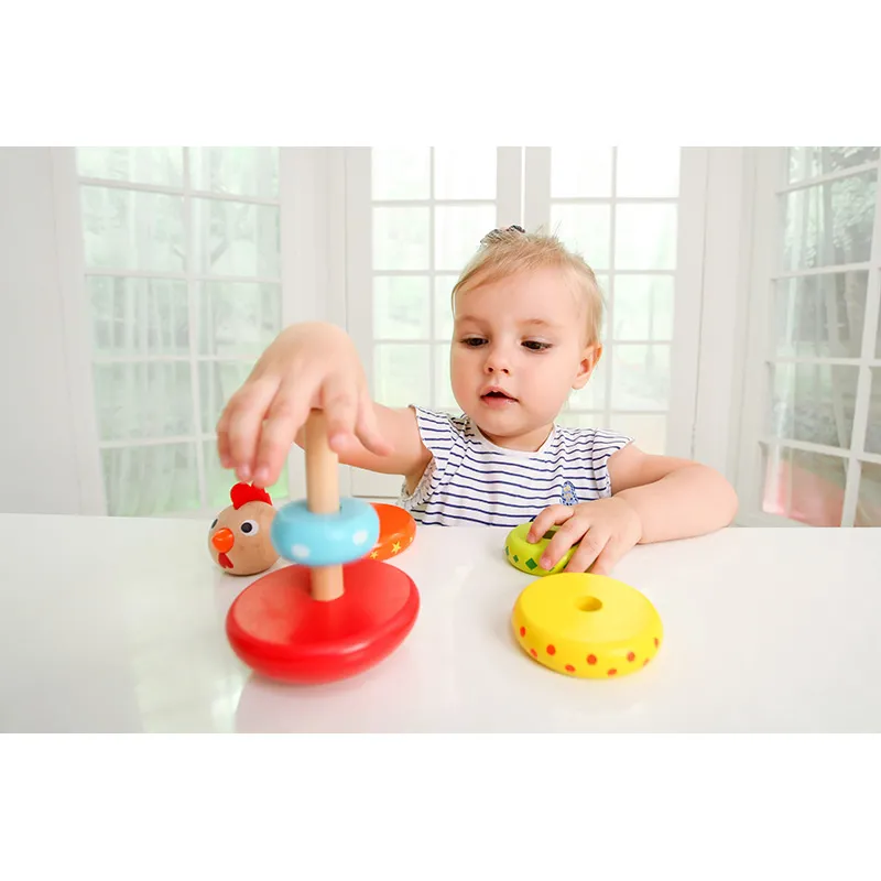 Anneaux empilables Poule - 12m+-2