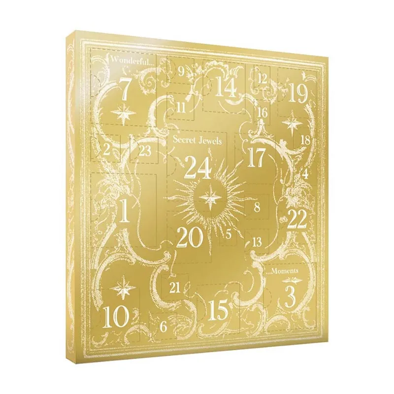 Calendrier de l'avent bijoux Femme - Doré-2