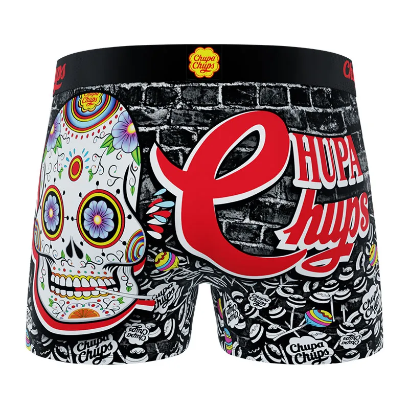 3 Boxers Garçon Chupa Chups - Noir/Jaune/Rouge/Blanc-4
