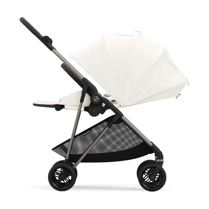 Poussette Citadine Melio 3 Cotton White - 6m+-4