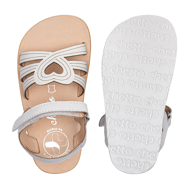 Sandales Cœur Barefoot - Blanc-5