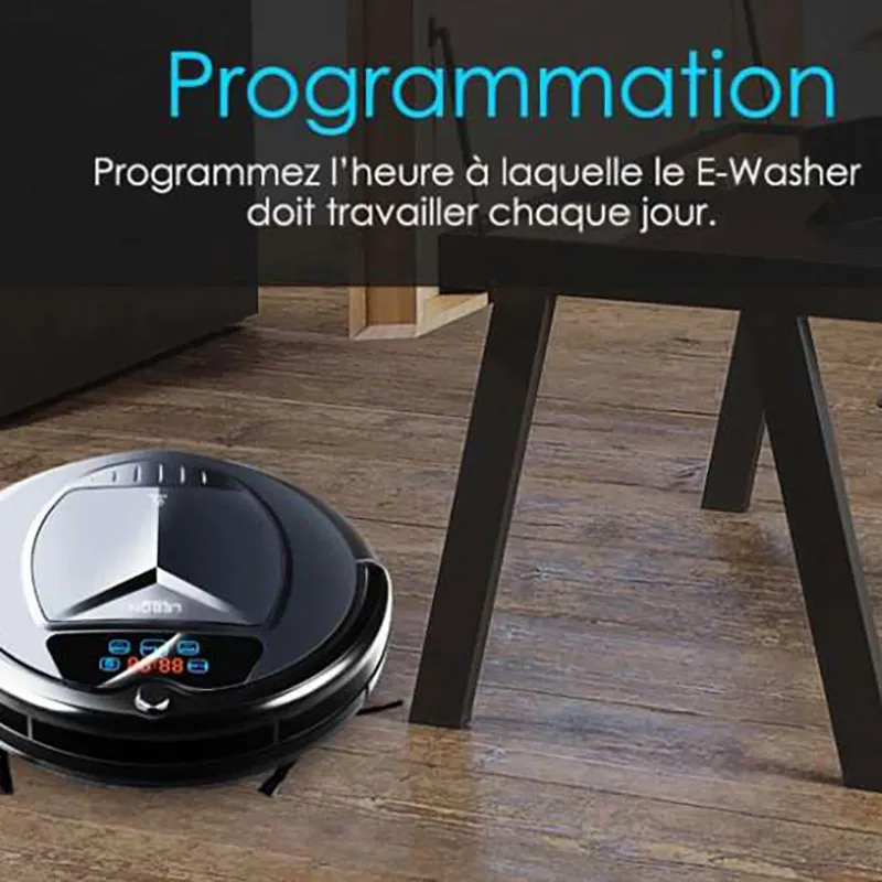 Aspirateur Robot Laveur Lebon E-Washer + Kit de remplacement offert-8