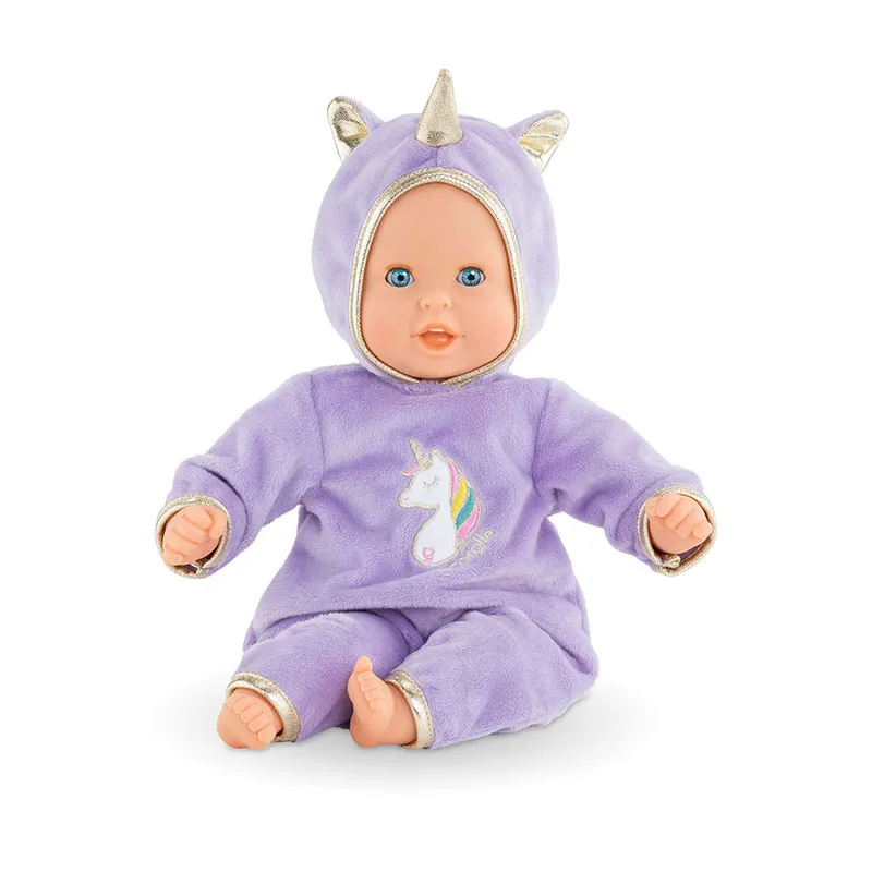 Poupon Bébé Calin Licorne 30cm - 18m+-0