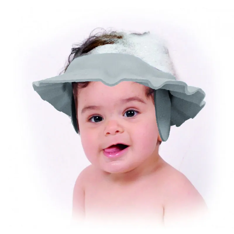 Casquette de bain Bébé Gris - 26x28cm-1