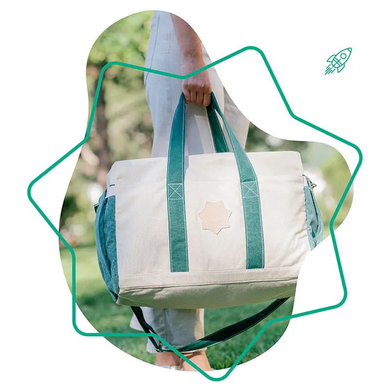 Sac à langer Bowling Safari - 29x44x20cm-3