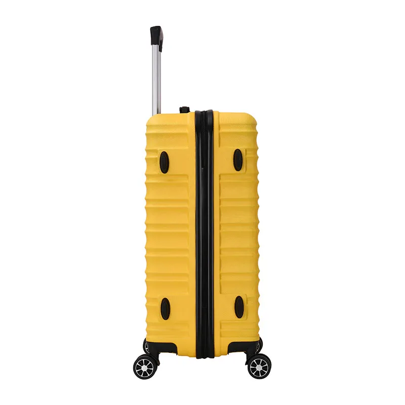 Valise Long séjour Lena 75x42x28cm - 94,5L - Moutarde-4