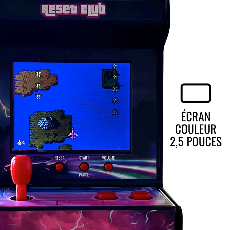 Mini borne d'acrade Reset Club - 6+-11