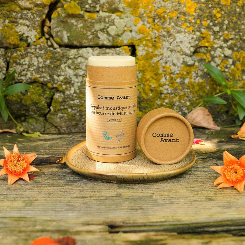 Répulsif anti-moustique solide au beurre de Murumuru - 80g-1