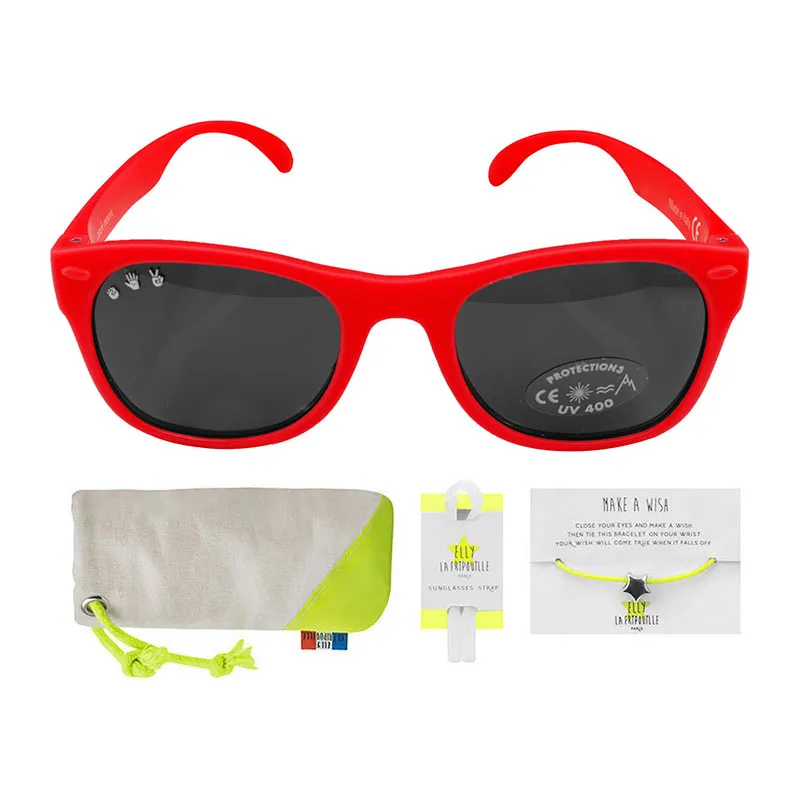 Lunettes de soleil Anti-UV Cat.3 - Red Mcfly - ELLY LA FRIPOUILLE-0