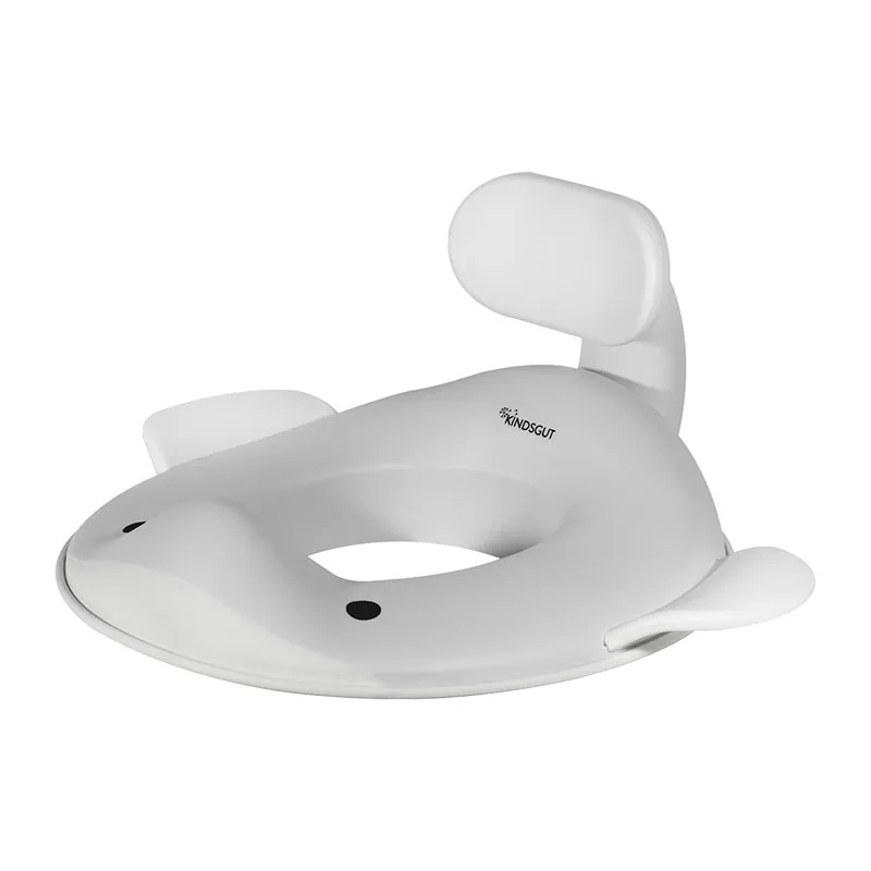 Réducteur de Toilette Baleine Gris clair - 18m+-1