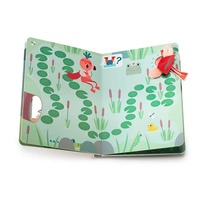 Livre labyrinthe Wonder Anaïs le flamant rose - 24m+-6