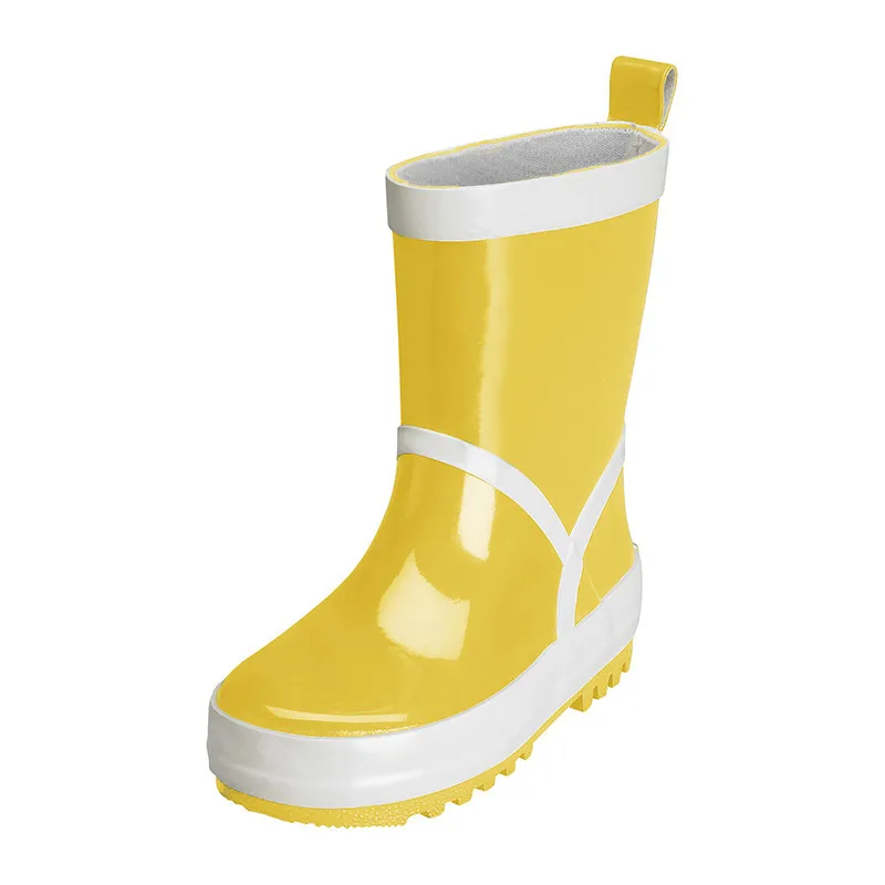 Bottes de pluie hautes Basic - Jaune-0