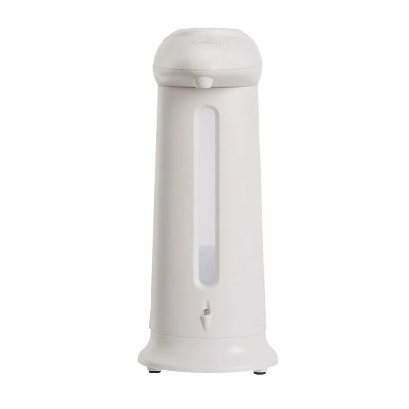 Distributeur de savon auto Blanc - 8x9x20cm-2