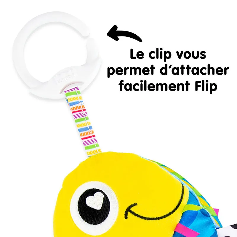 Livre d'éveil Flip le Poisson - 0m+-6