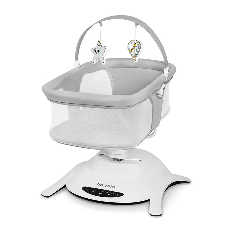 Set Balancelle électrique + couffin Bella Grey Concrete - 0m+-1
