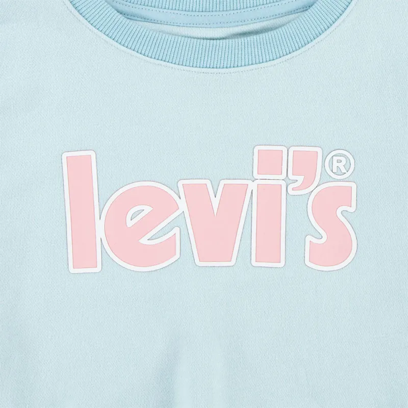 Sweat Color Block - Pastel Blue-2