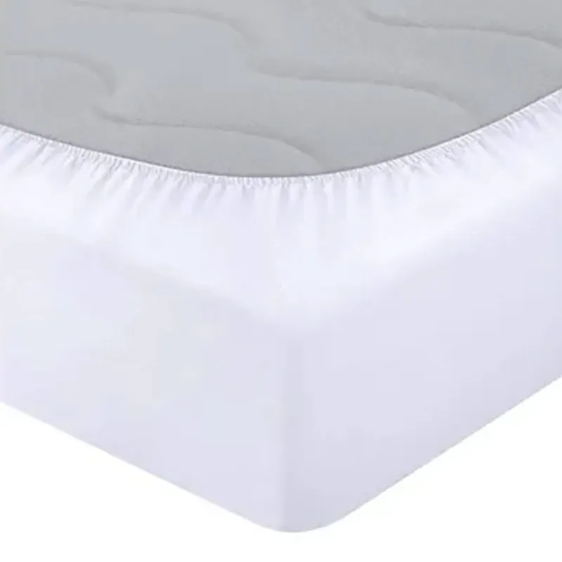 Protège-matelas Bambou imper. Blanc-6